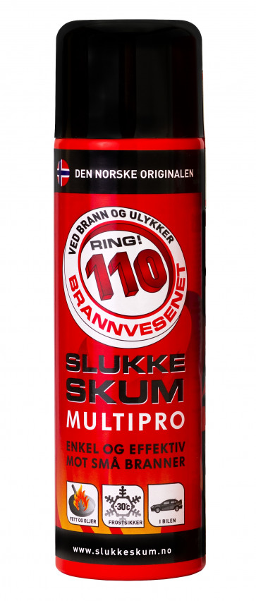 110 Slukkeskum Multipro - Frostsikker ABF sprayslukker
