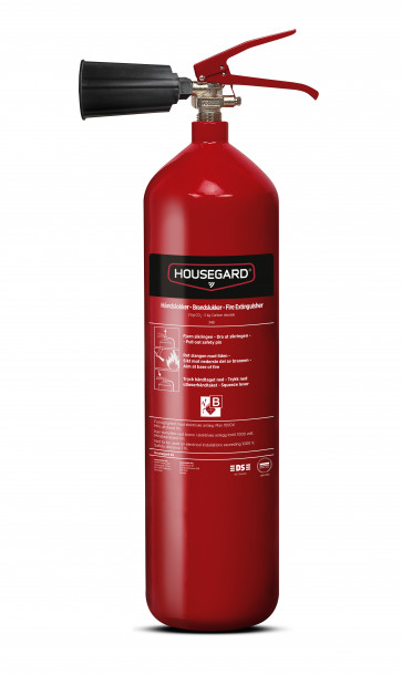 Housegard - 2 kg karbondioksid (CO2 ) slukker 