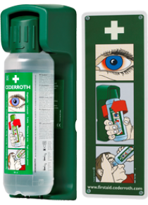 Cederroth veggholder til øyeskyll 7251