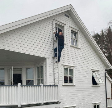 Brannstige utfellbar - 3,9 meter