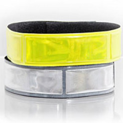 Refleks velcro bånd, gul
