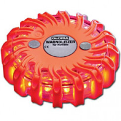 Gloria Safetyflash rød LED varsellys