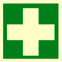 Skilt - Førstehjelpsutstyr symbol
