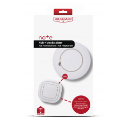 Housegard Note - Startkit - Hub og WiFi røykvarsler m/app