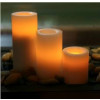 Flammeløse lys, SafeCandle 10 x 7,5 cm HVIT